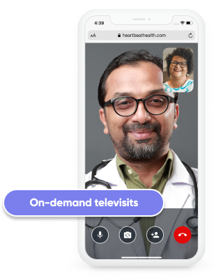 On-demand televisits